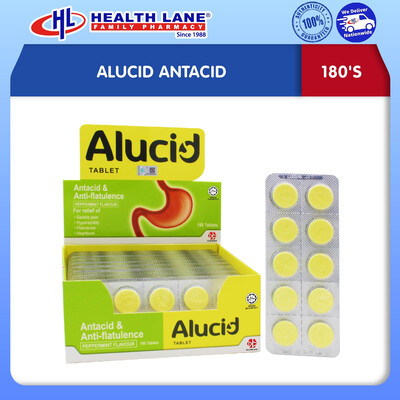 ALUCID ANTACID (180'S)